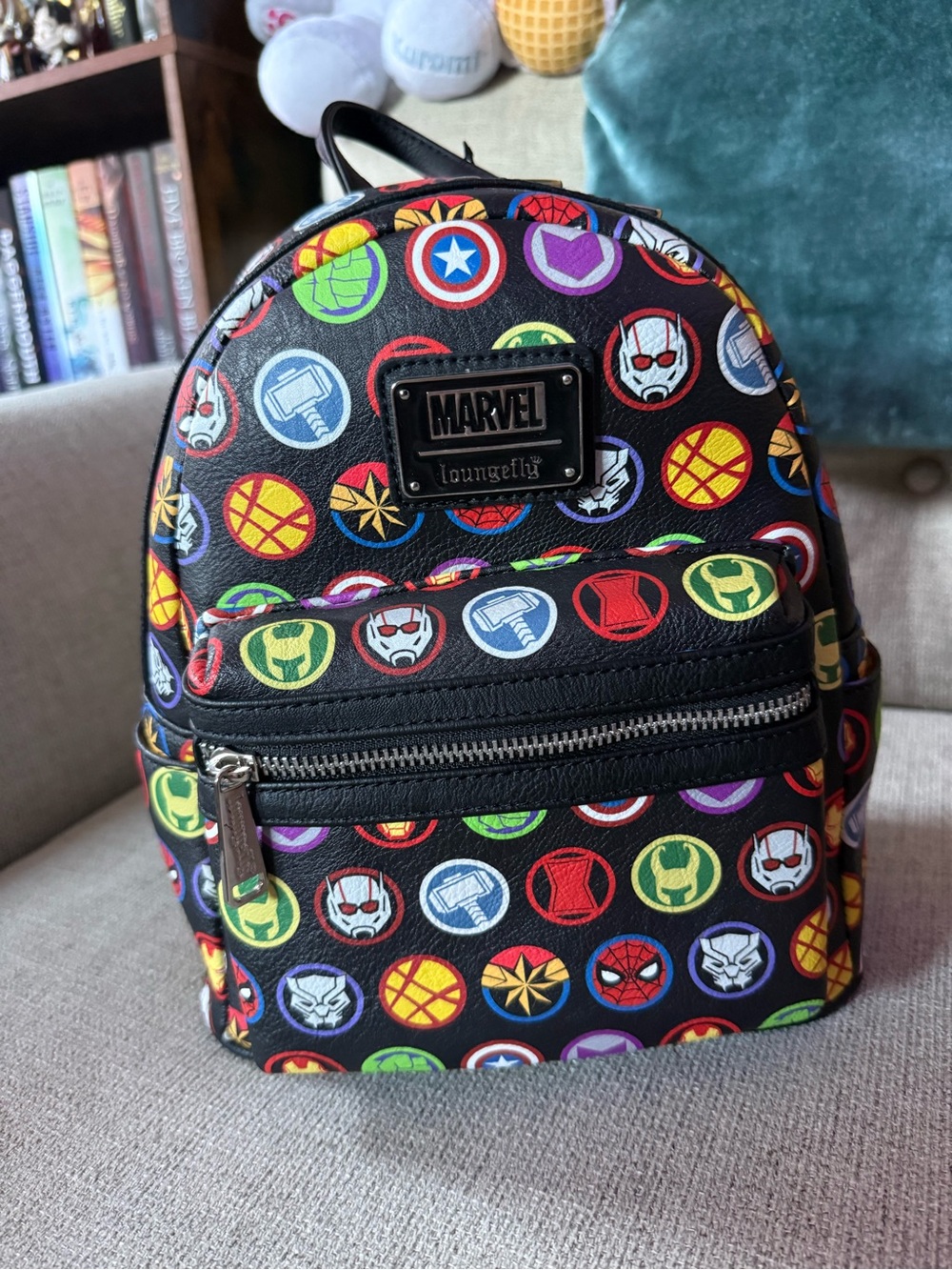 Loungefly Marvel Mini Backpack - Avengers icon (Japan exclusive)